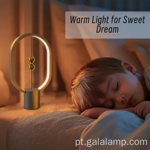 Lâmpada de mesa de balanço de Heng